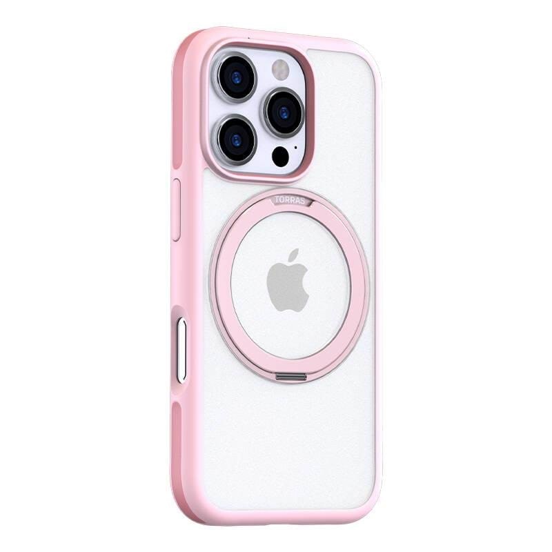 Torras Ostand R Fusion Case For Iphone 16 Promax (Pink) - Handys Cover Cases