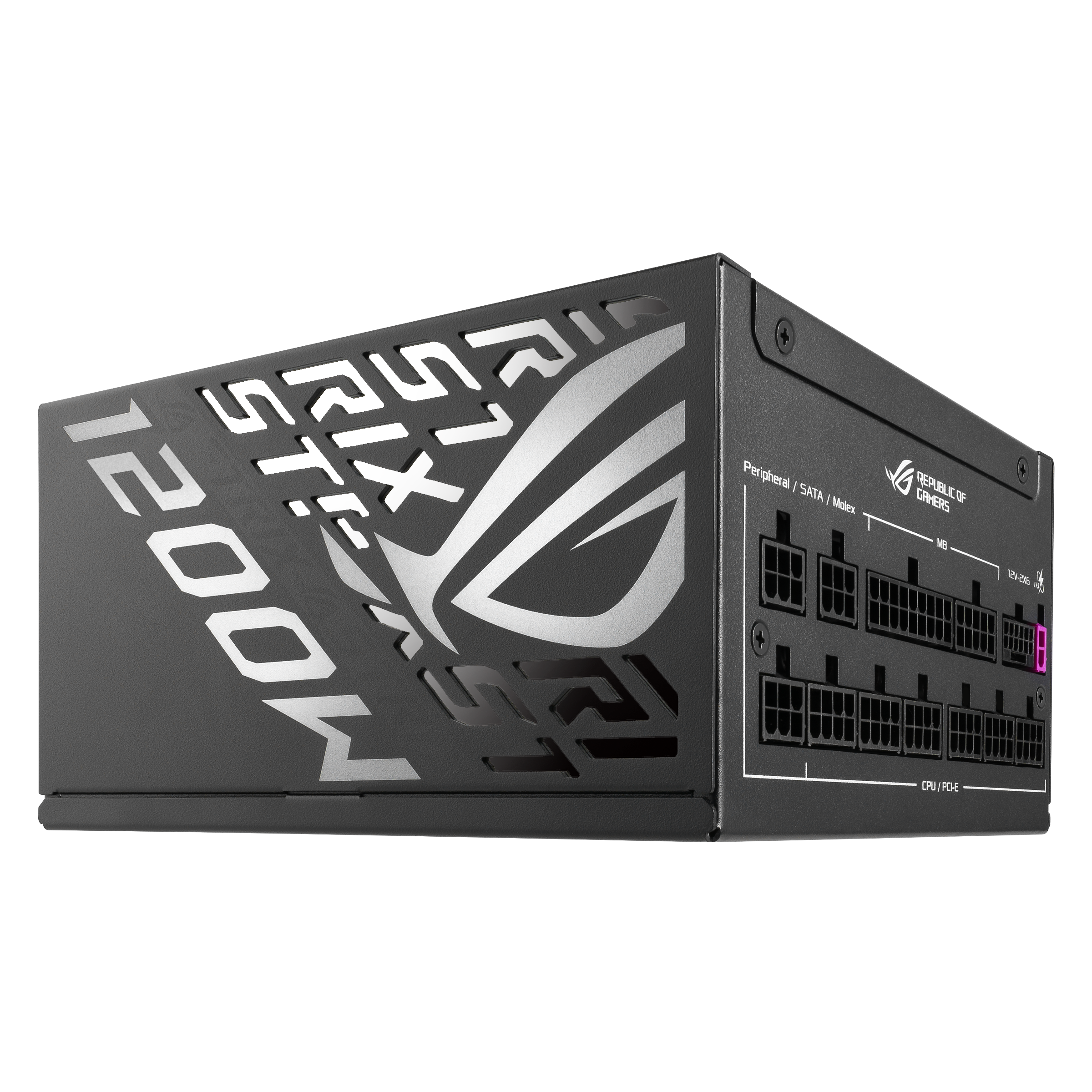 Asus Rog Strix 1200w Platinum Netzteile - 1200 Watt - 135 mm - Atx 3.1 - 80 Plus Platinium Schwarz 90ye00w0-b0na00