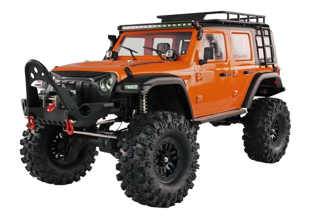 Amewi Amxrock Crosstrail Crawler 4wd 1:10 Artr Orange-metallic - Ferngesteuert 22656