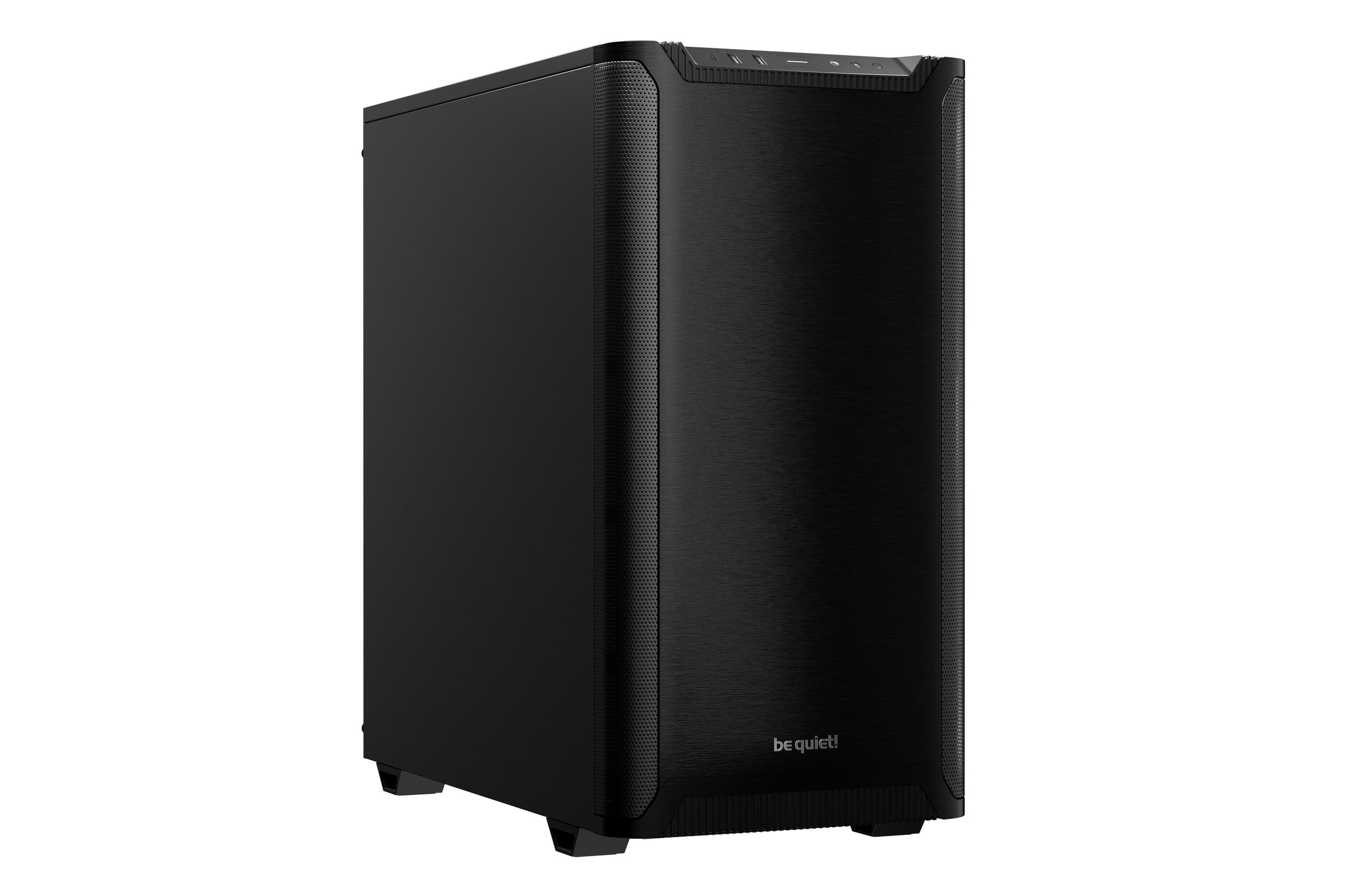 be Quiet! Pure Base 501 Black - Gehäuse - Miditower - Schwarz - Gehaeuse Bg073