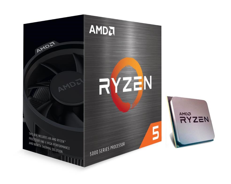 Amd Ryzen 5 5600xt Wraith Stealth Cpu - 6 Kerne - 3.7 Ghz - Amd Am4 - Amd Boxed (Mit Kühler) 100-100001585box