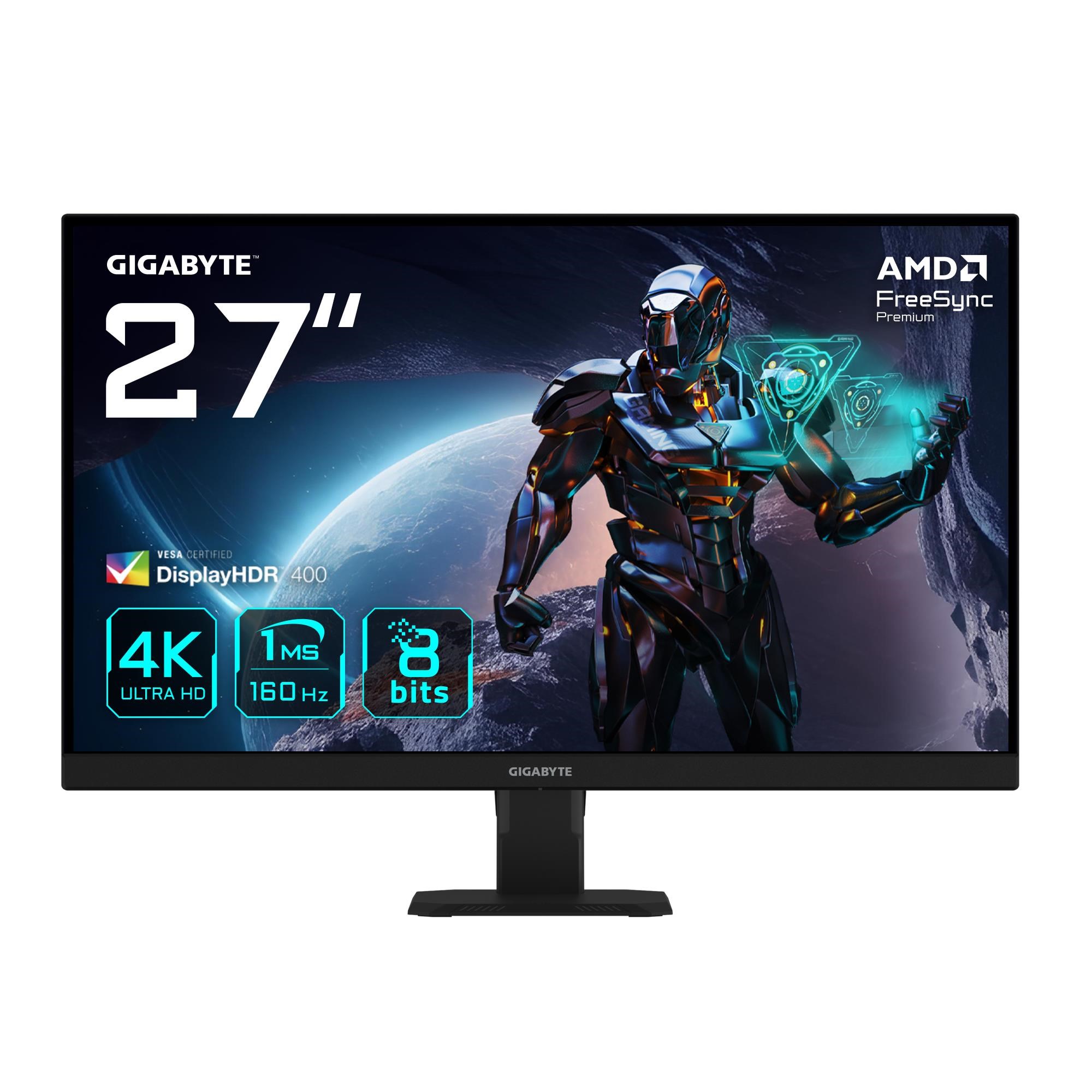 27" Gigabyte Gs27u - 3840x2160 (4K) - 160hz - Ips - Bildschirm