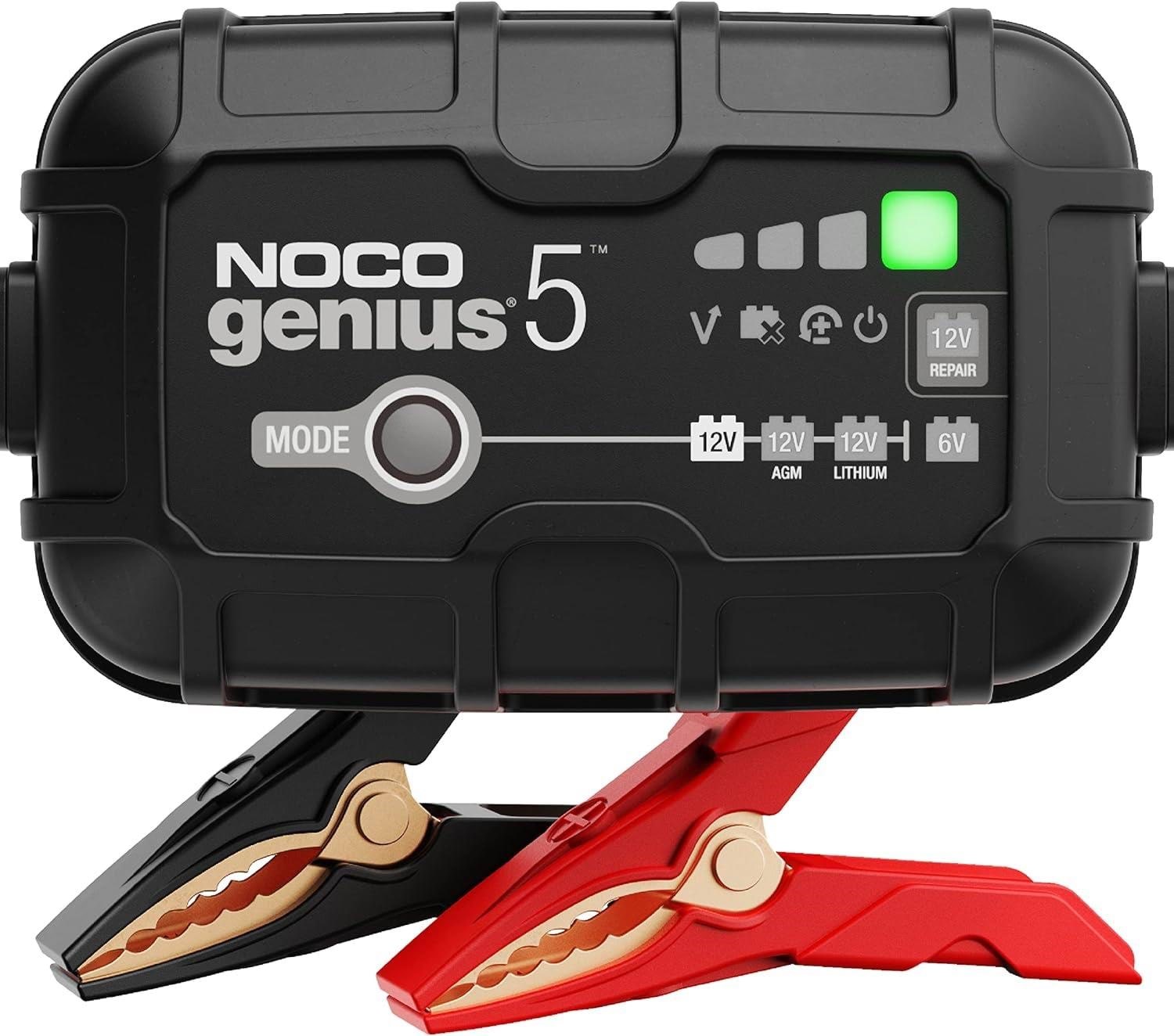 Noco Genius5 5A Battery Charger - Autozubehoer Genius5eu