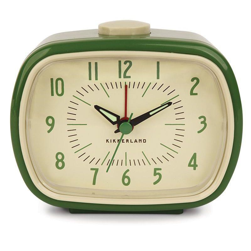 Kikkerland Retro Alarm Clock - Green - Einrichtung