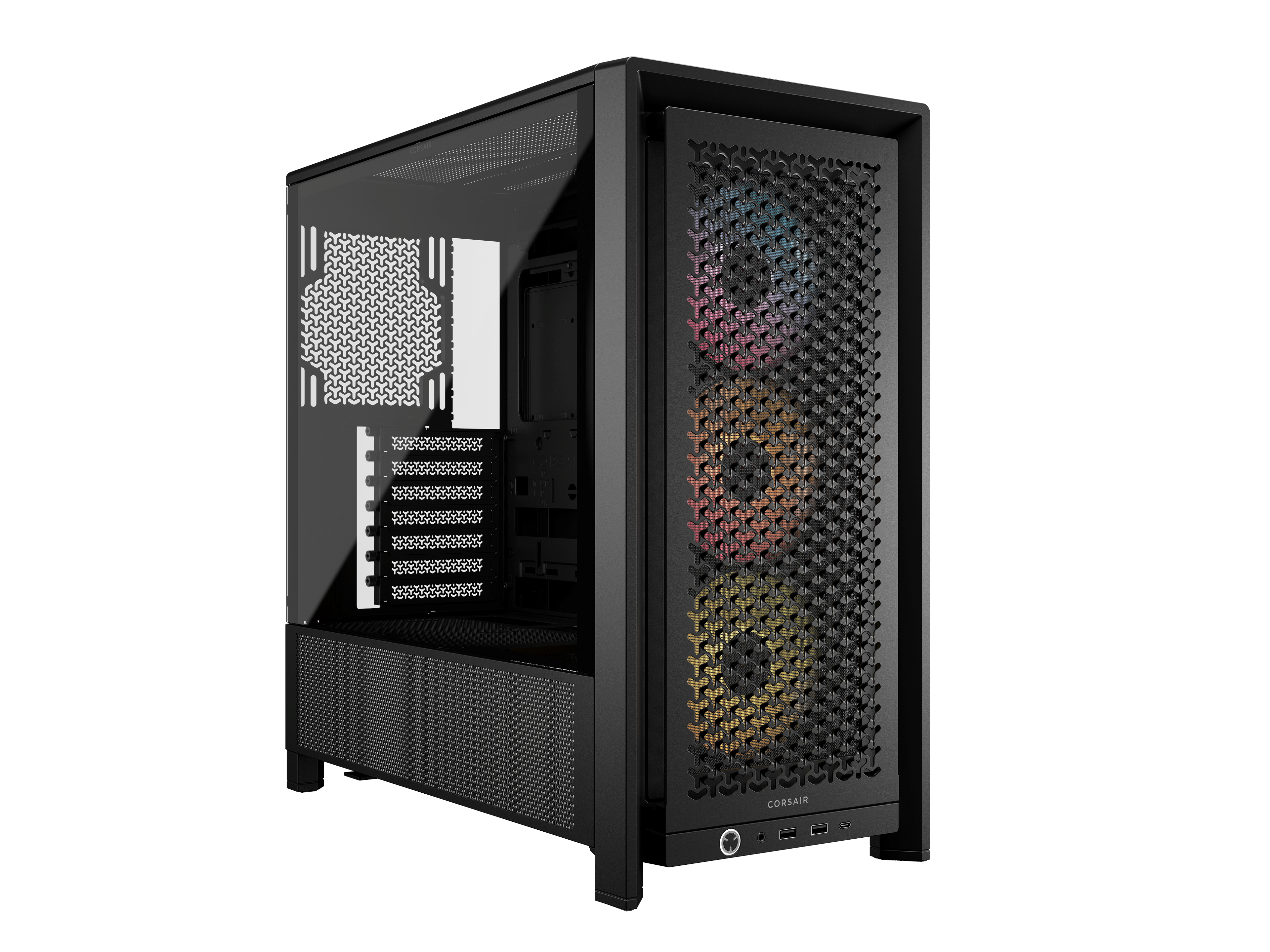 Corsair Frame 4000d RS Argb - Gehäuse - Miditower - Schwarz - Gehaeuse