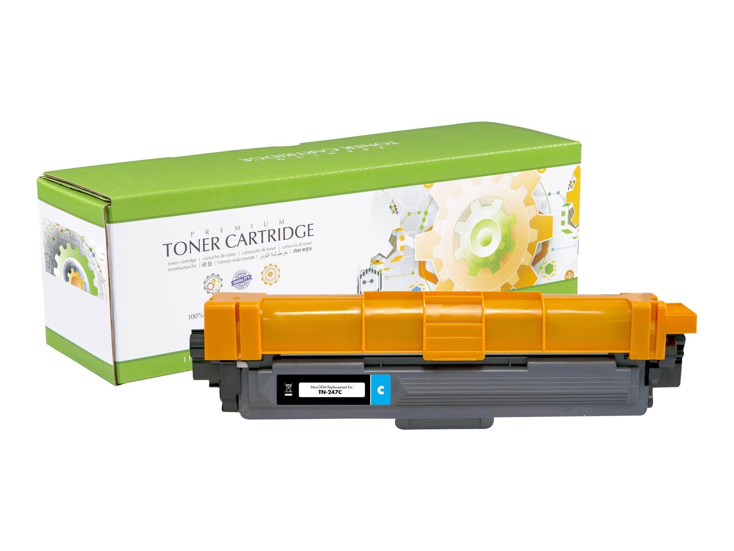 Static Control - Cyan - Compatible - Toner Cartridge (Alternative For: Brother Tn247c) - Druckerzubehoer Tinte Toner