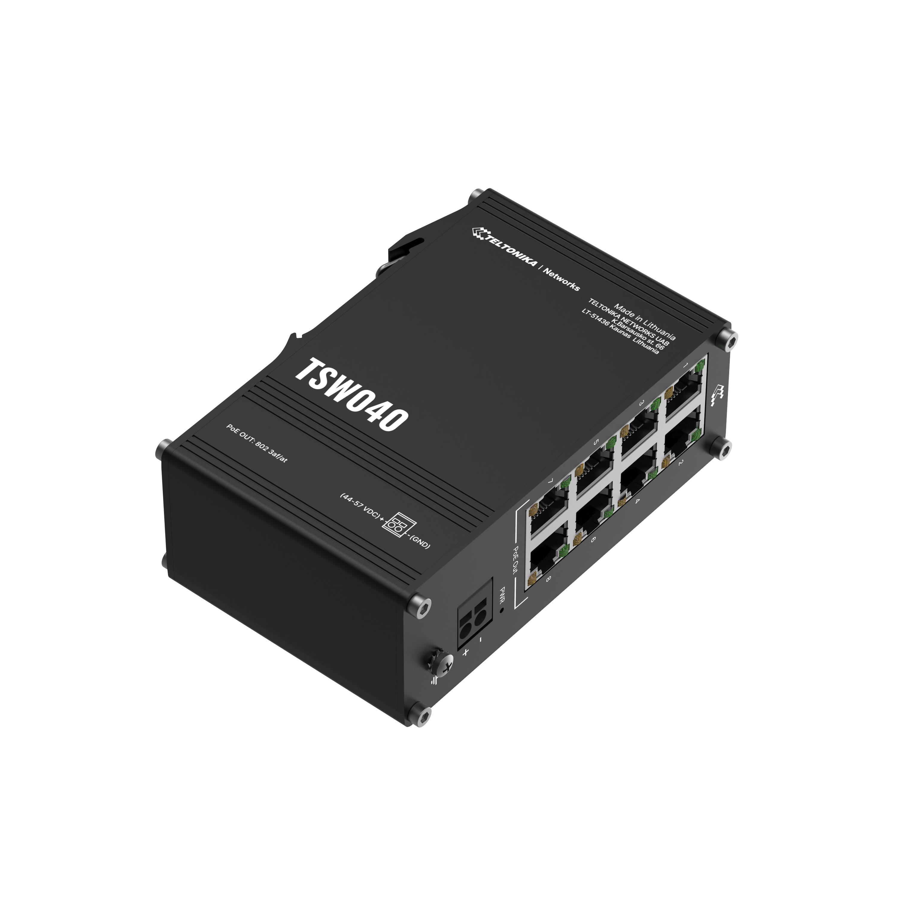 Teltonika Tsw040 8-port Poe+ Switch - Switches Tsw040000000
