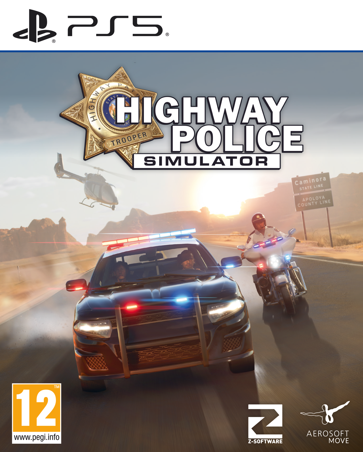 Highway Police Simulator - Sony Playstation 5 - Simulator - Pegi 12 - Spiele 4015918163705