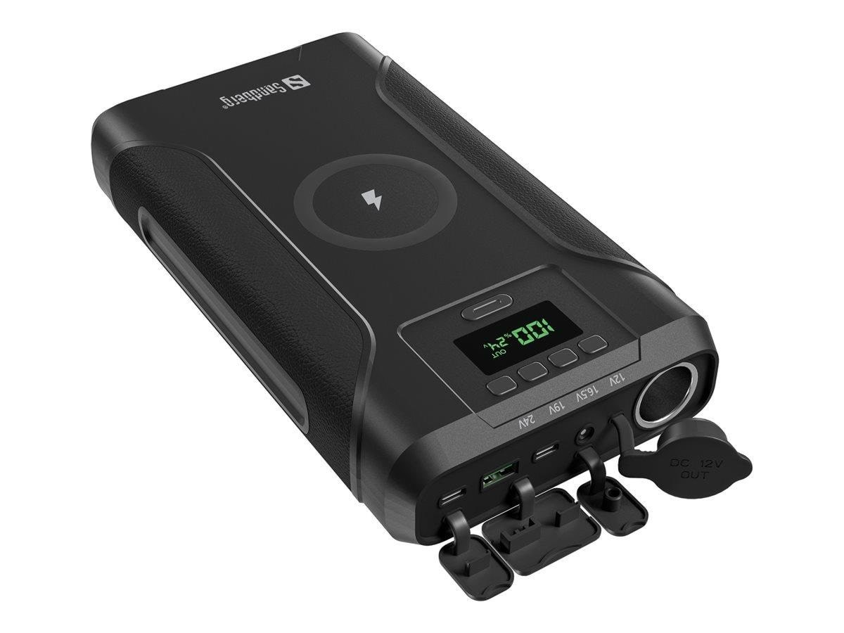 Sandberg Survivor Powerbank 7in1 76800 - 76800 Mah - Powerbank Akku Schwarz 421-15