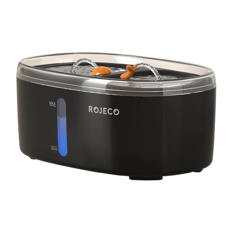 Rojeco Water Fountain For Pets 2.5L (Black) - Katzen