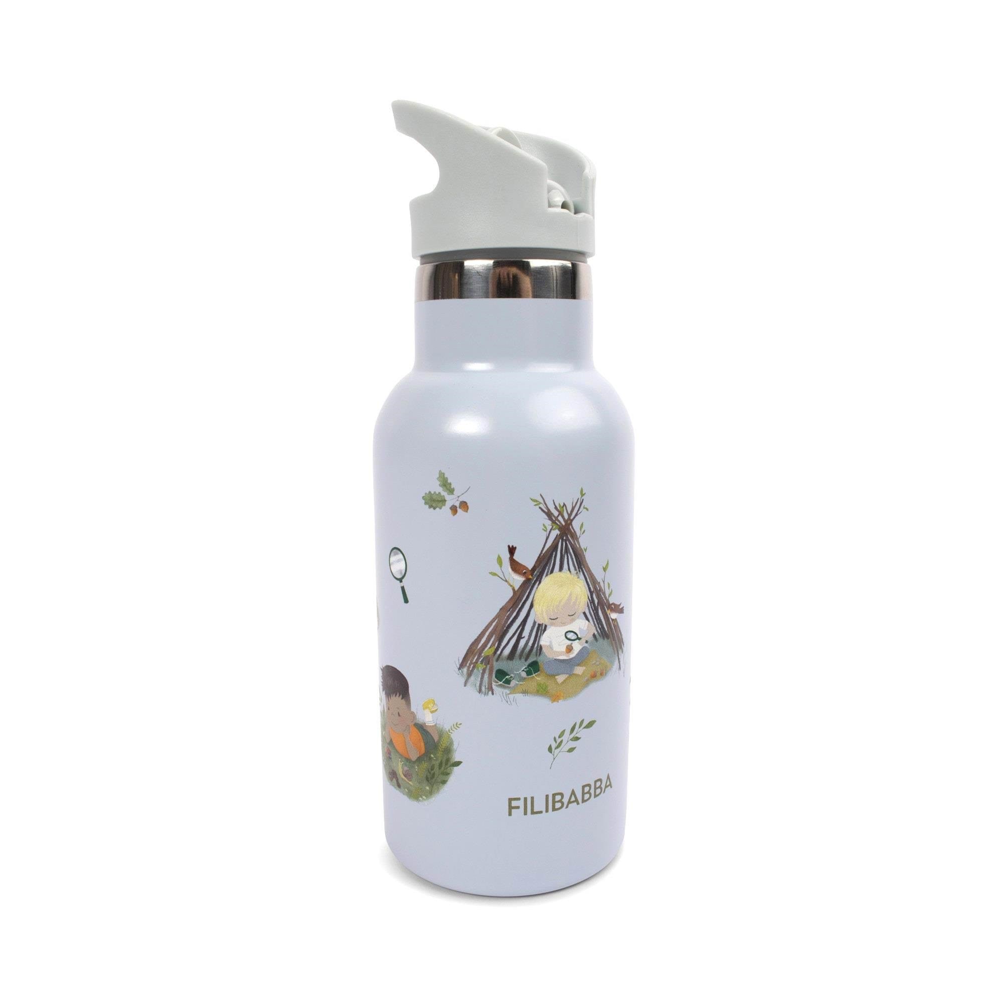 Filibabba Trinkflasche Aus Rostfreiem Edelstahl - Tiny Explorers - Babypflege