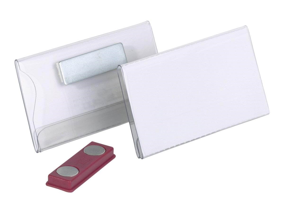 Durable Namensschild 40x75 mm Mit Magnet - Konferenz Und Praesentation 811619