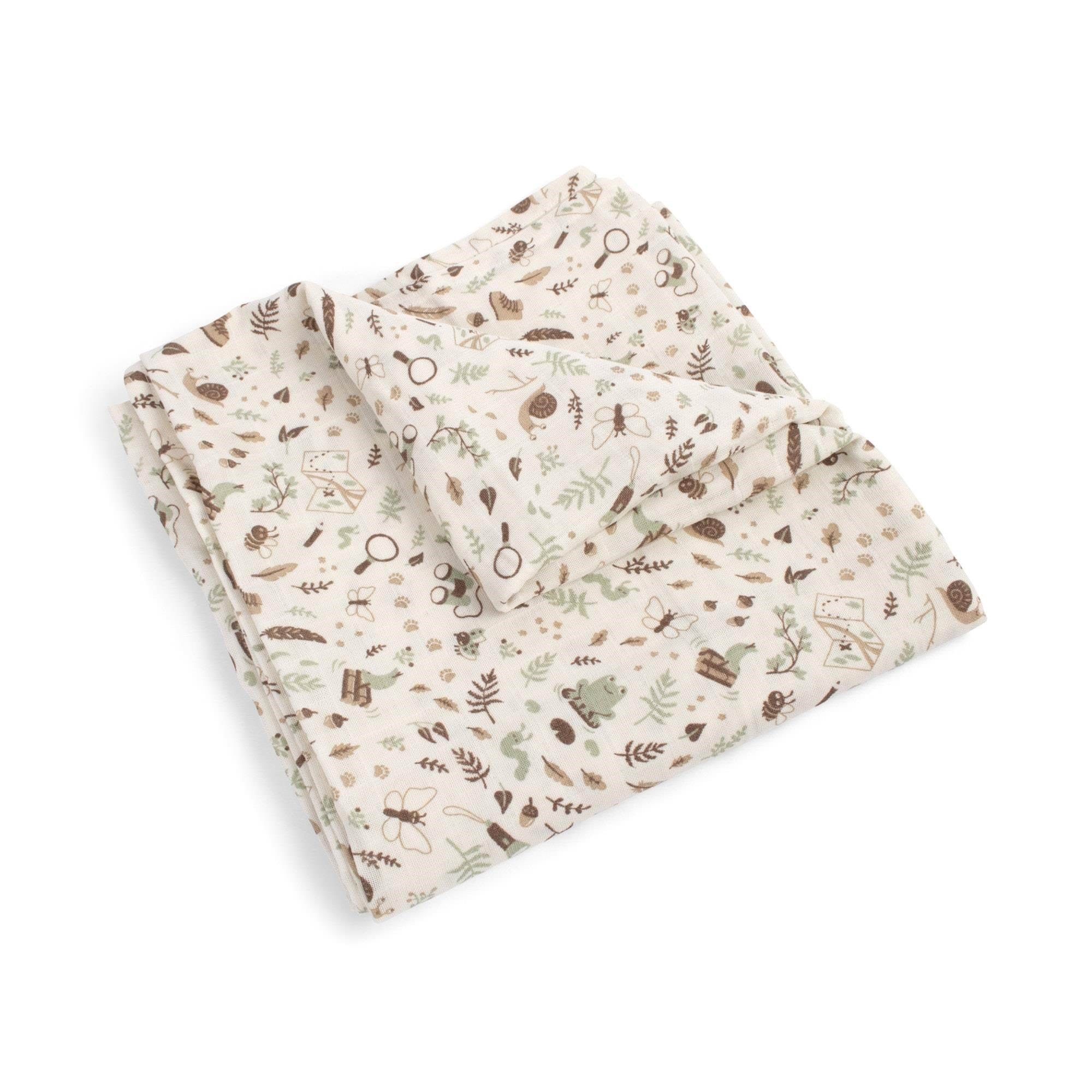 Filibabba Musselin Pucktuch 120x120 cm Gots - Little Wonders - Babypflege