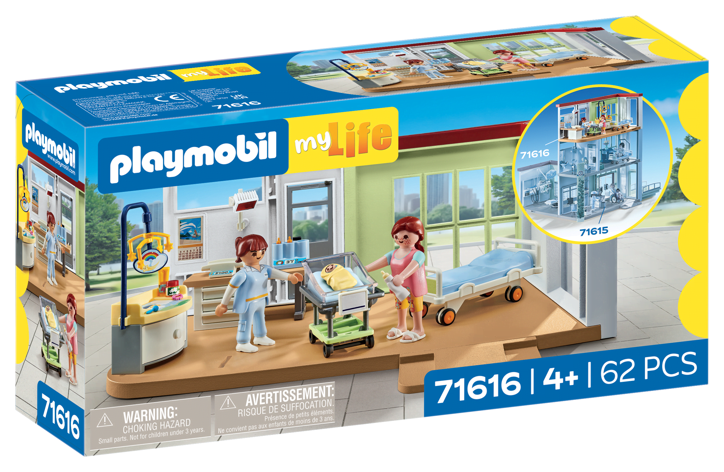 Playmobil Action - Entbindungsstation 71616