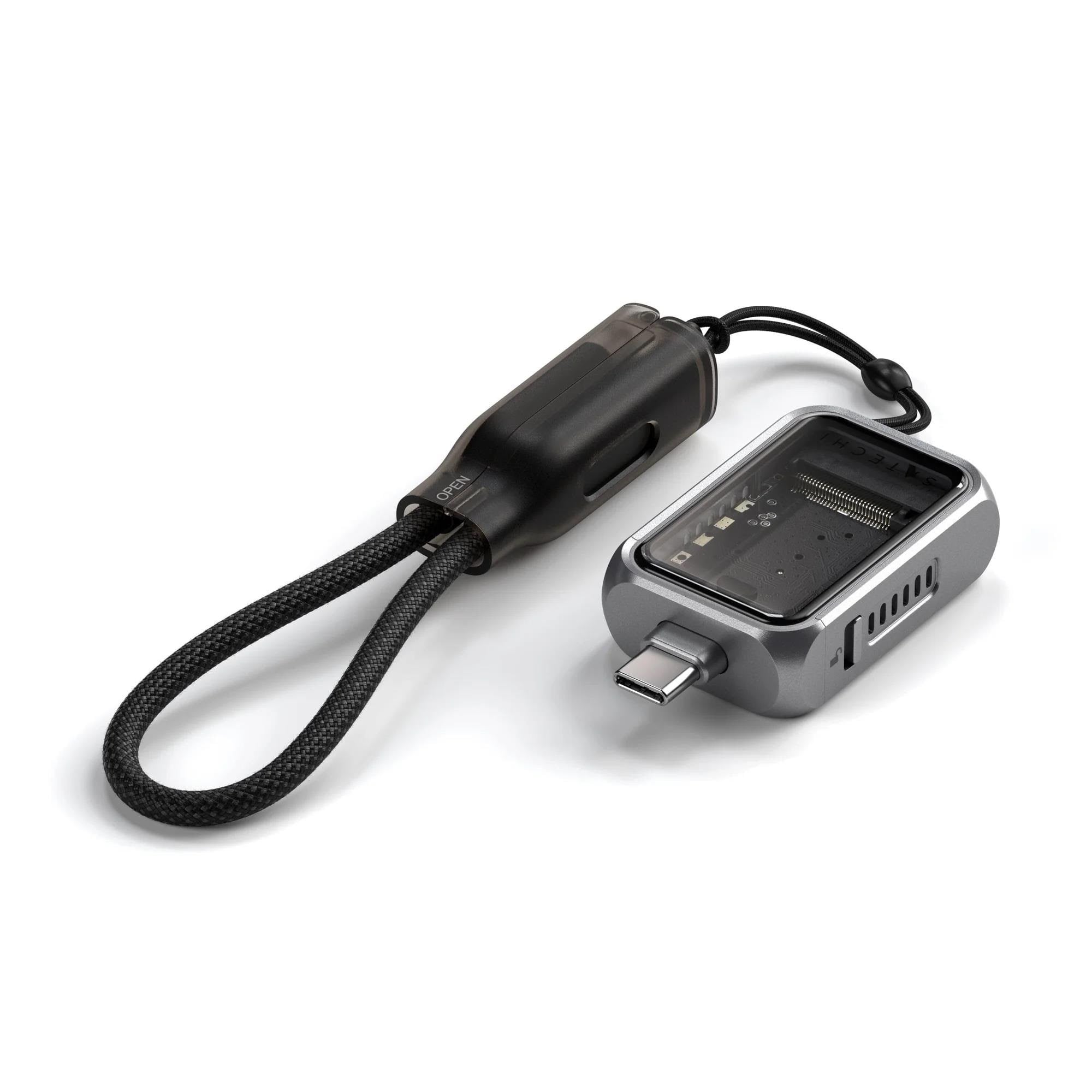 Satechi Mini Nvme Ssd Enclosure - Festplatten Zubehoer St-e2230m