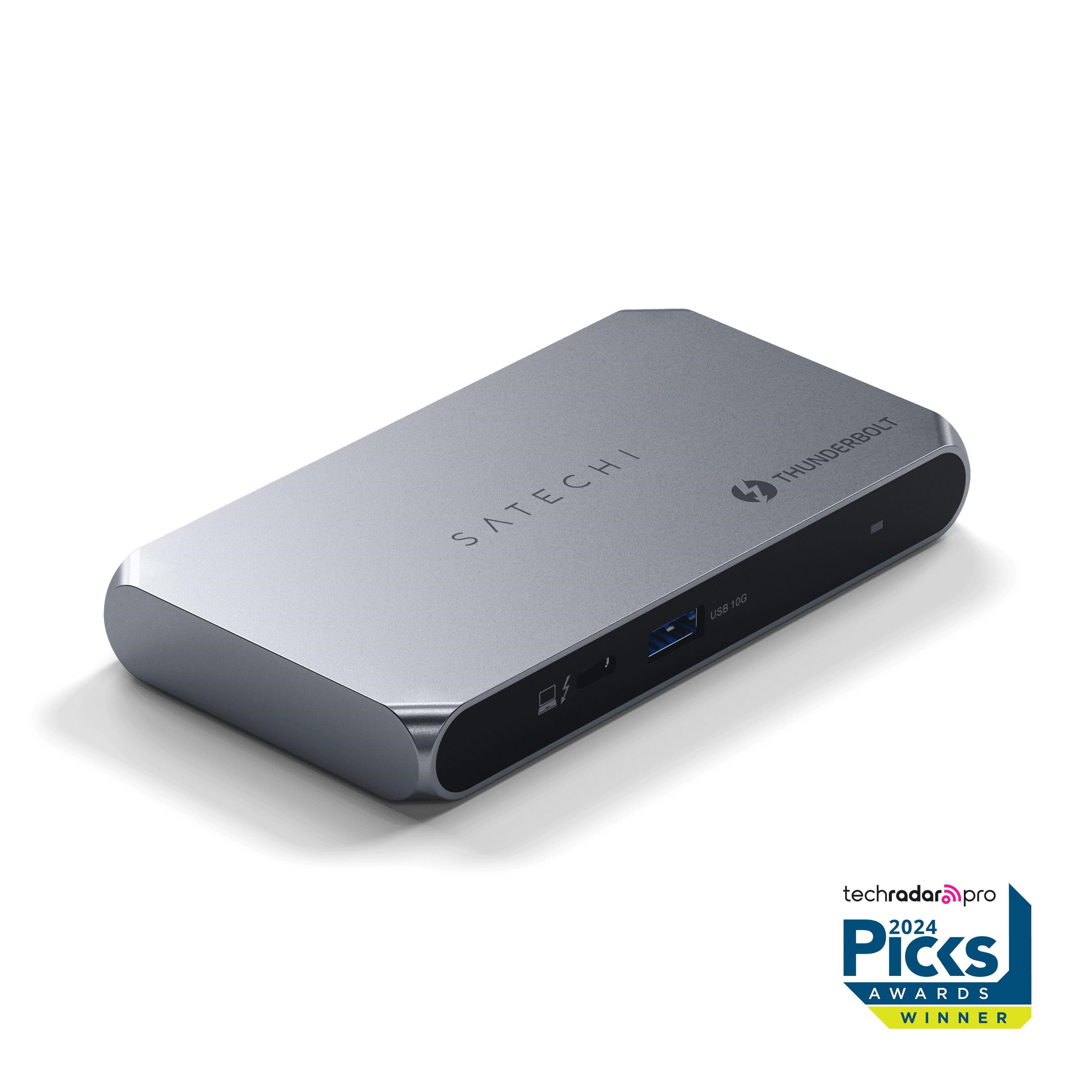 Satechi Thunderbolt 4 Slim Hub Pro - Ultra-fast Multiport Dock - Dockingstationen