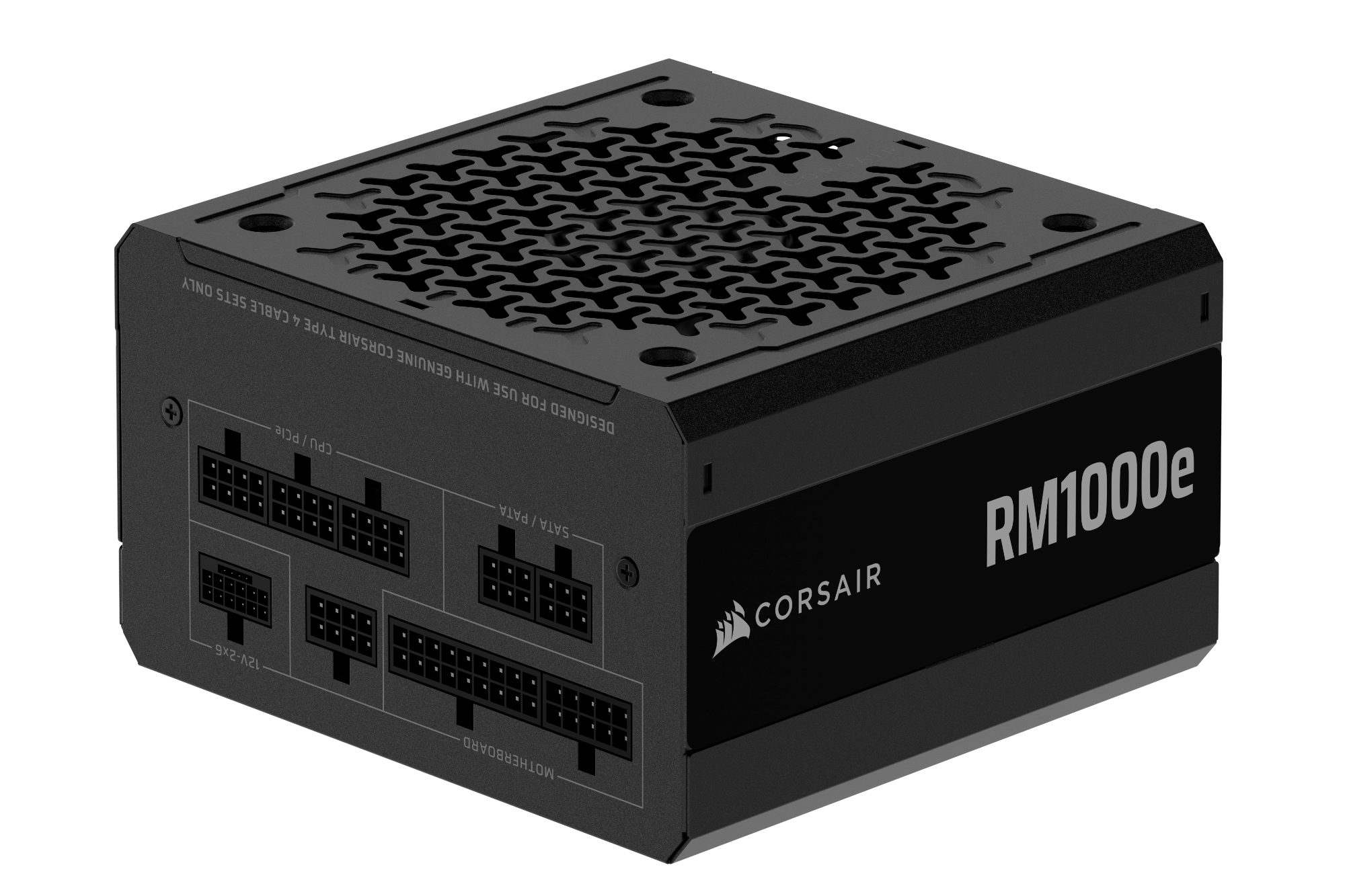 Corsair Rme Series Rm1000e (2025) Netzteile - 1000 Watt - 120 mm - Atx 3.1 - 80 Plus Gold Zertifiziert Schwarz Cp-9020297-eu