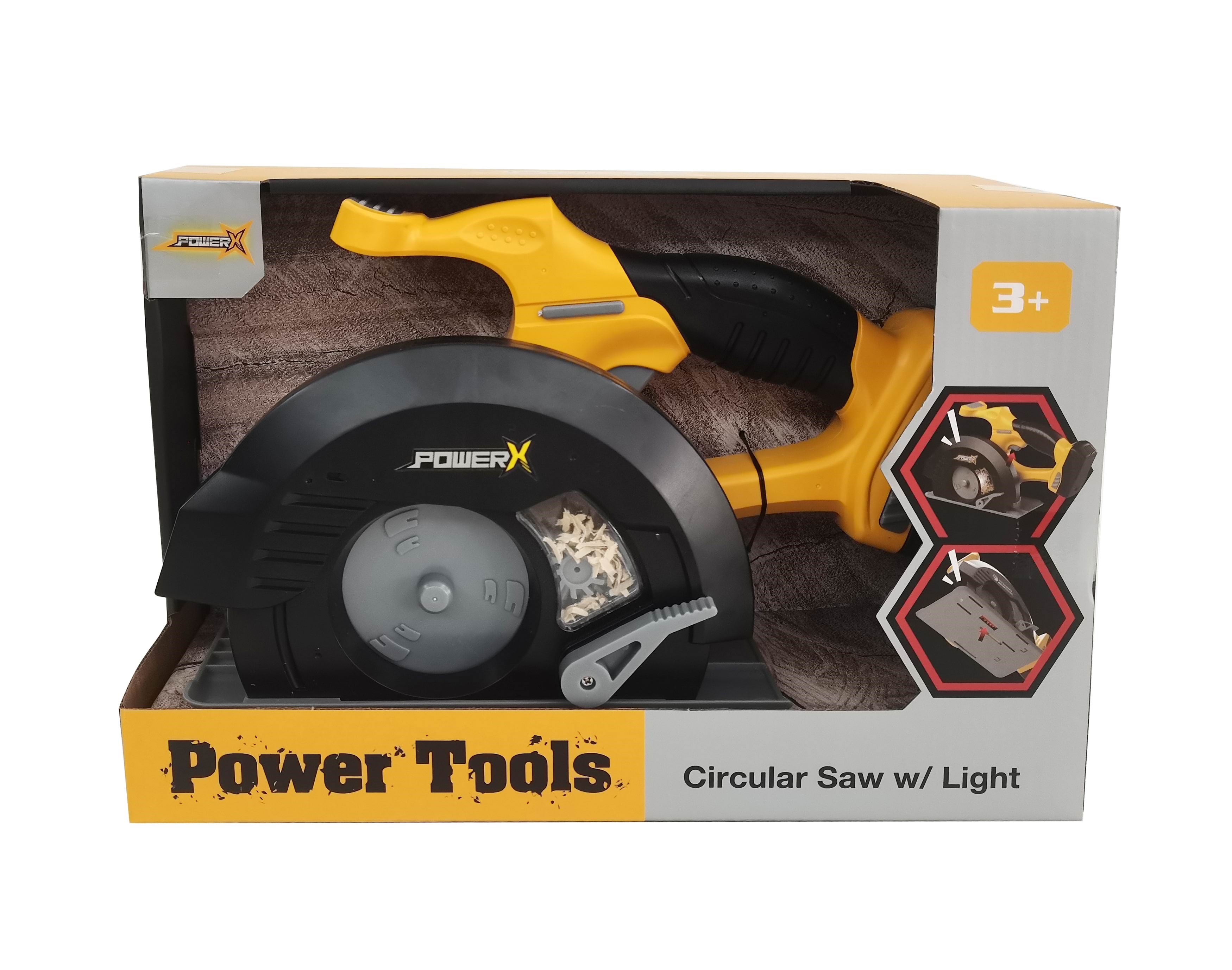 Power X Circular Saw w/ Light - Rollenspiele