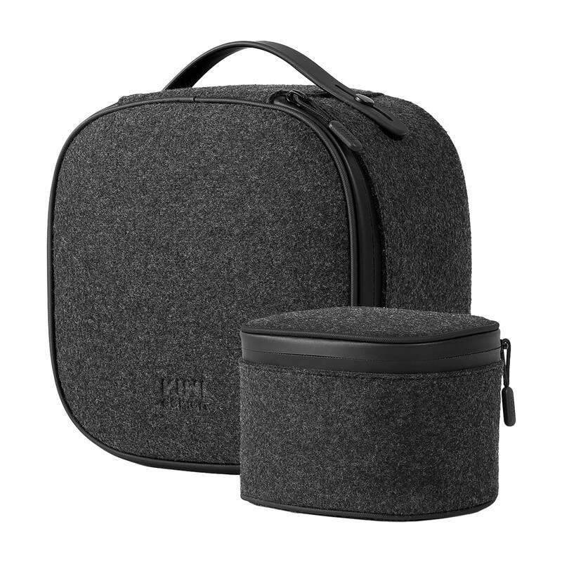 Kiwidesign P4 VR Goggle Bag And Case For Meta Quest 2/3/3s/apple Vision Pro - VR Zubehoer Qp05/black/hjt-519