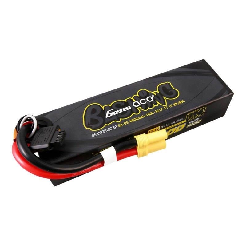 Gens Ace &Tattu G-tech 8000mah 11.1V 100c 3s1p Lipo Battery Pack With Ec5-bashing Series - Ferngesteuert Gea8k3s10e5gt
