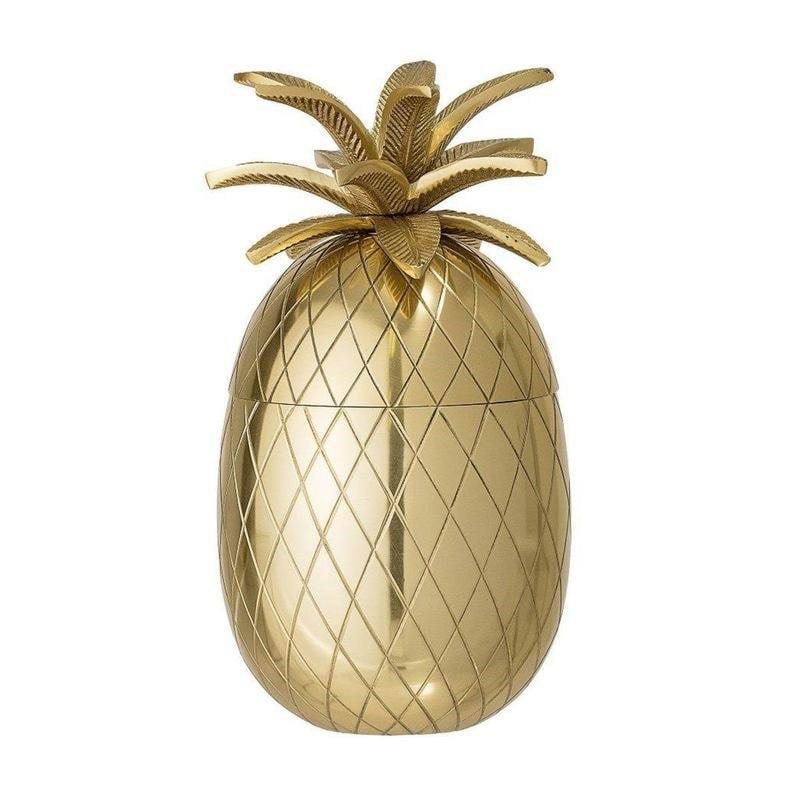 Bloomingville - Yuichi Pineapple Ice Bucket - Gold - Kuechenzubehoer 48601808