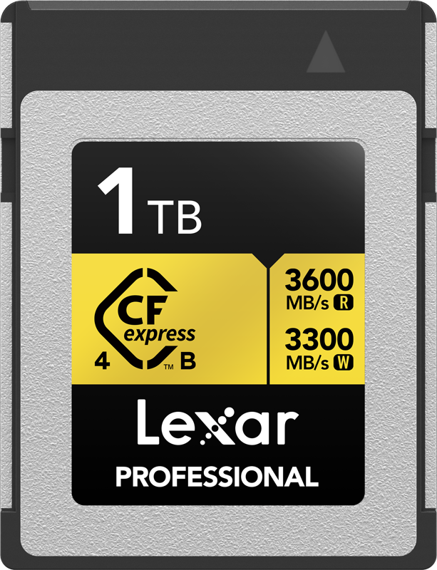 Lexar Professional Cfexpress 4.0 Pro Gold - 3600mb/s - 1tb - Speicherkarten