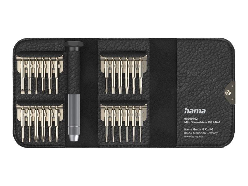 Hama Mini Screwdriver Set, 24in1 - Handwerkzeuge