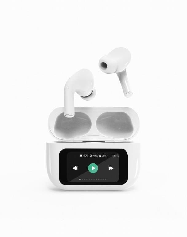 Kopfhörer - Gembird BT Tws In-ears With Lcd Display And Anc - Weiß - Kopfhoerer/headsets Tws-lcd-anc-01-w