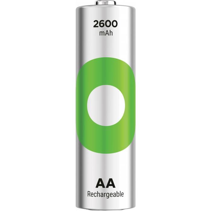 GP Recyko AA Battery 2600 Mah Nimh 4-pack - Batterien Und Akkus