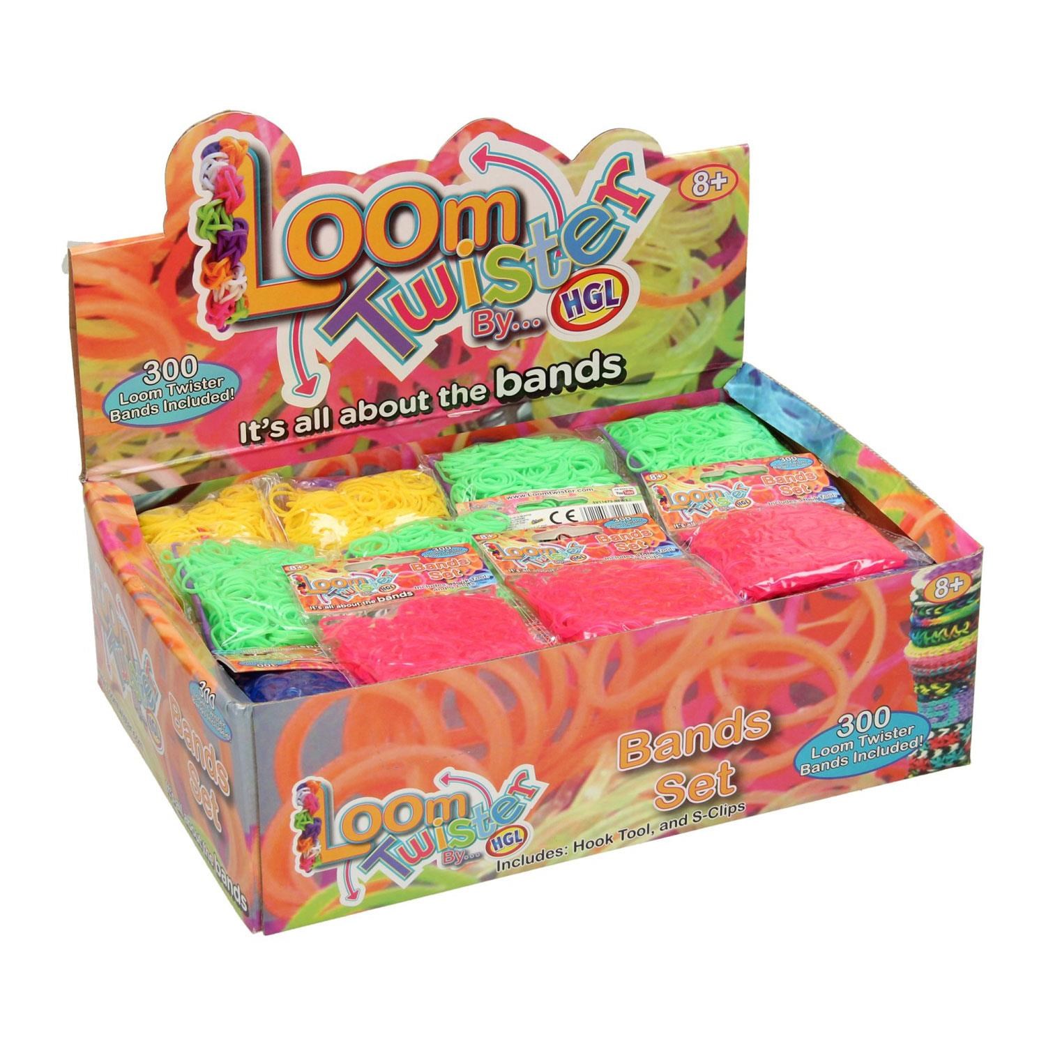 Loom Set Twister Mixed 14.400 Pcs + Accessories - Kreativ Spiele