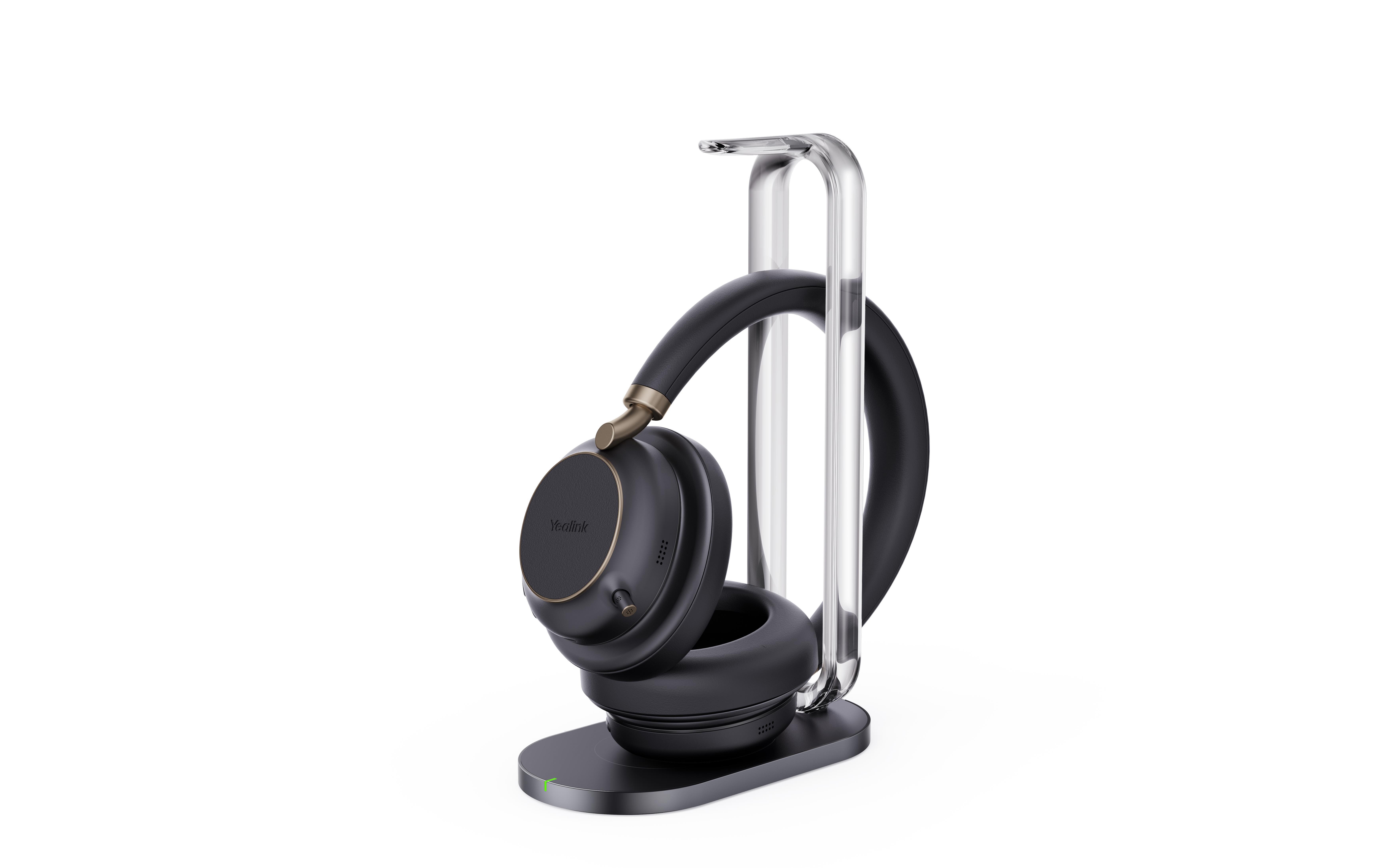 Kopfhörer - Yealink Bh76 Plus With Charging Stand - UC Black - Usb-c/a - Kopfhoerer/headsets Schwarz 1208700