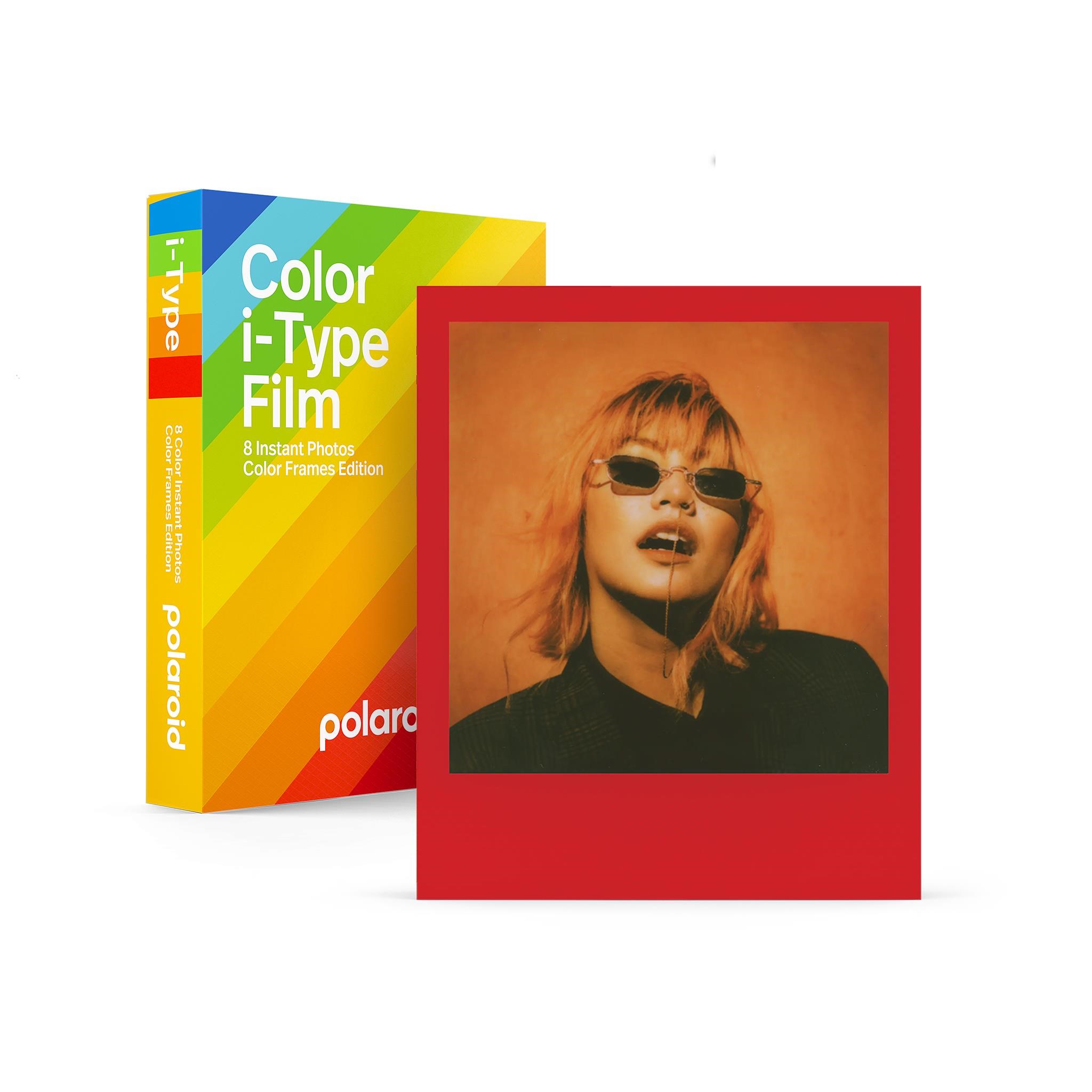 Polaroid Color Film I-type (8 Exposures) - Color Frame - Photo Film