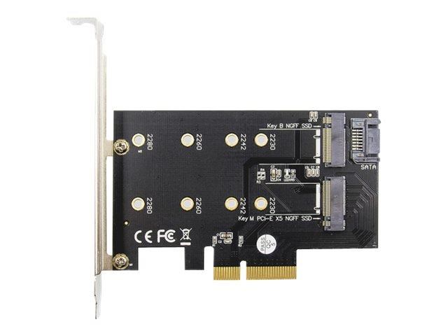Digitus M.2 Ngff/nvme Ssd Pci-express Add-on - Festplatten Zubehoer Ds-33170