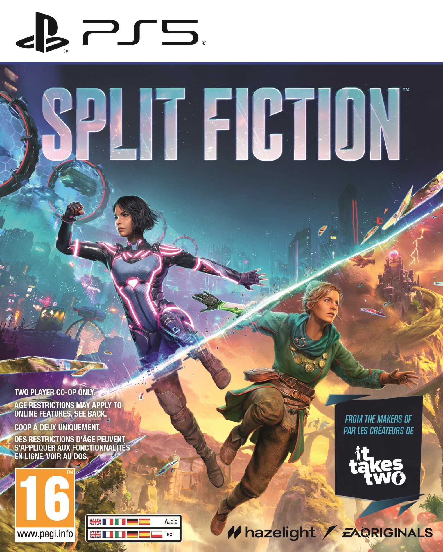 Split Fiction - Sony Playstation 5 - Action/abenteuer - Pegi 16 - Spiele 5030949125385