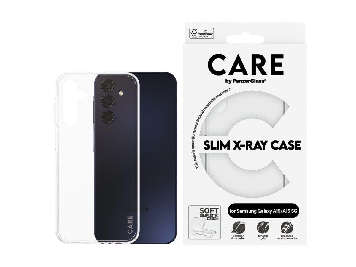 Care by Panzerglass Fashionable Case Transparent X-ray Soft Basic Samsung Galaxy A15 5G - Handys Cover Cases