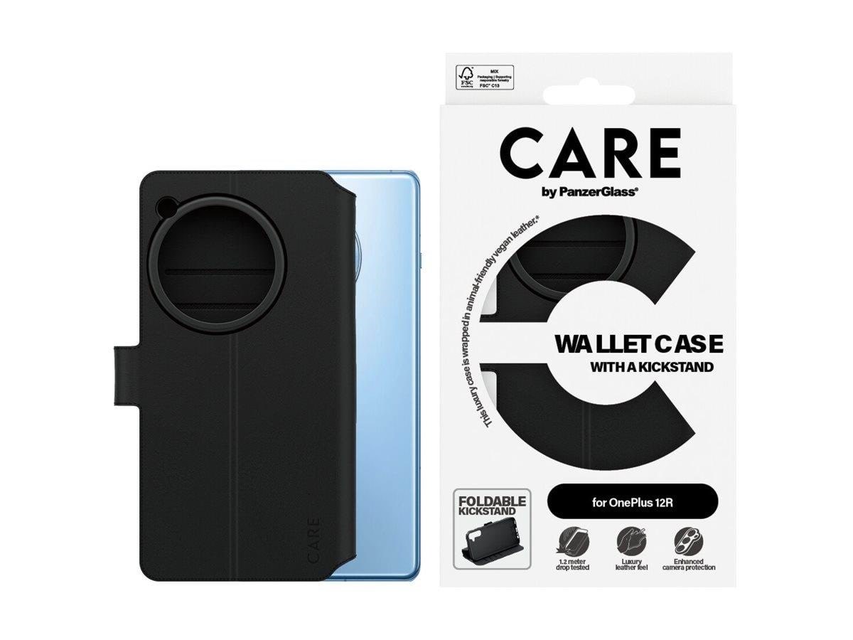 Care by Panzerglass Feature Wallet Case w. Kickstand Oneplus 12r - Handys Cover Cases Panzer1974