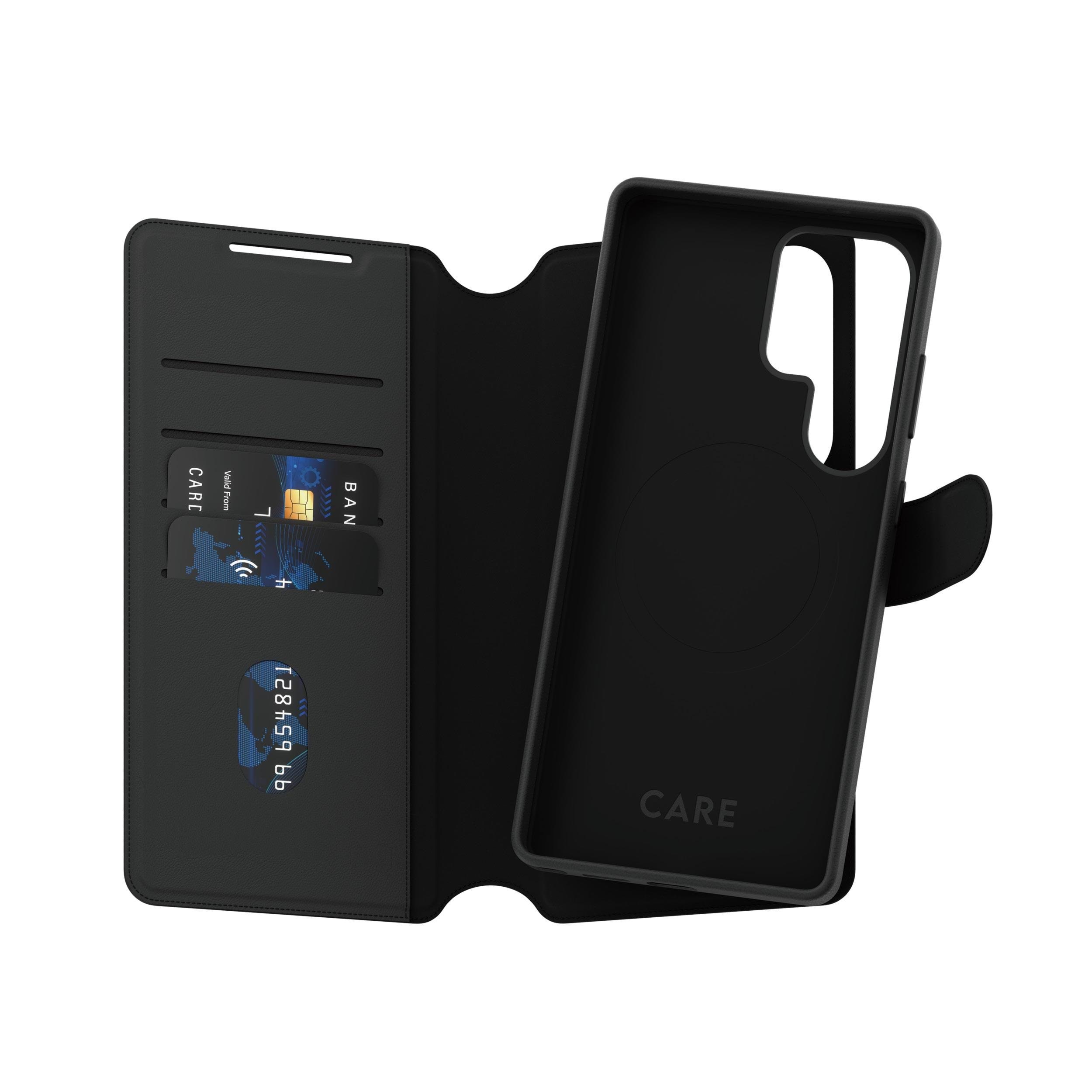 Care by Panzerglass Feature Case Tango Two-in-one Wallet w. QI Compatible Samsung Galaxy S25 Ultra - Handys Cover Cases Crrftwlg38488