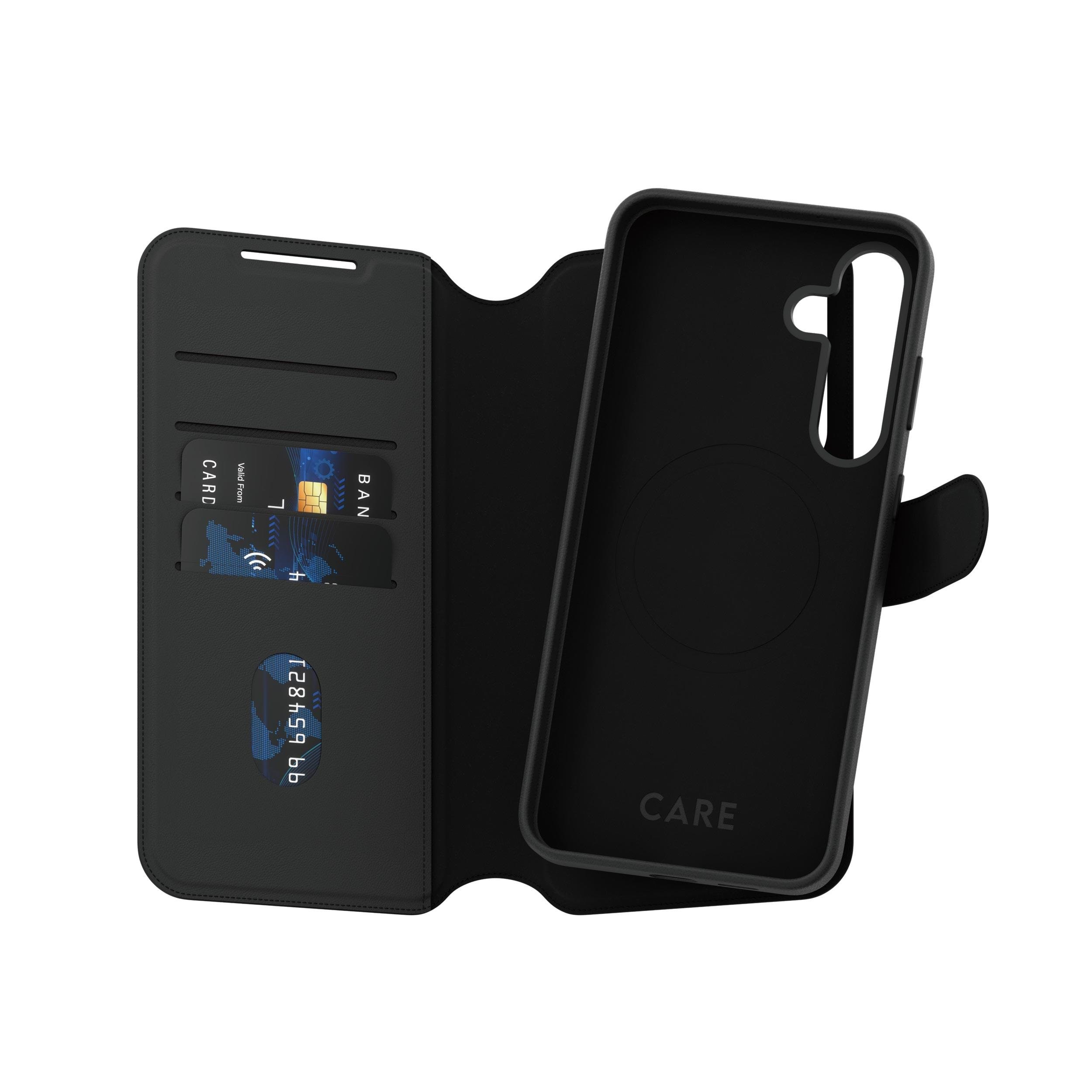 Care by Panzerglass Feature Case Tango Two-in-one Wallet w. QI Compatible Samsung Galaxy S25+ - Handys Cover Cases Crrftwlg37942