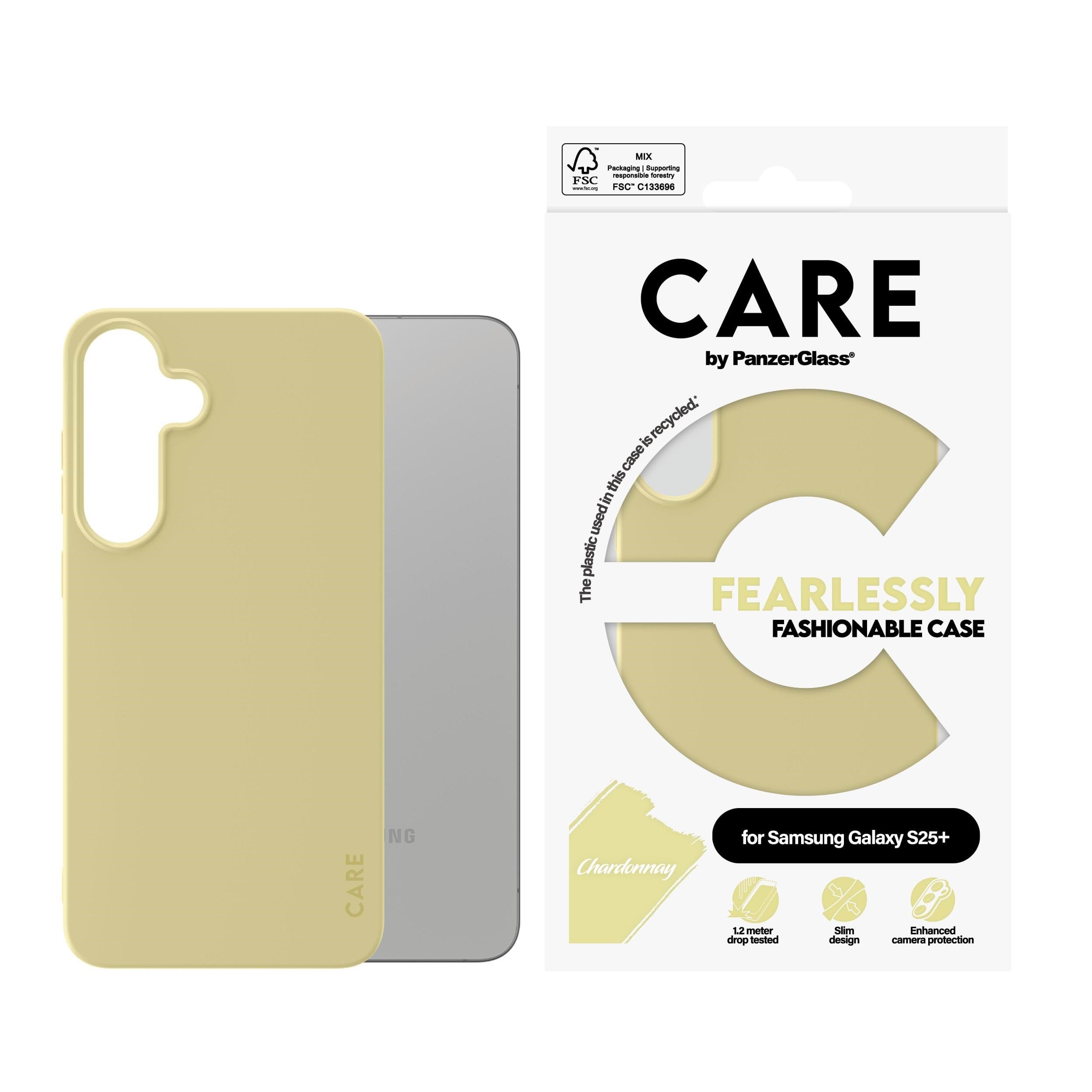 Care by Panzerglass Fashionable Case Chardonnay Samsung Galaxy S25+ - Handys Cover Cases