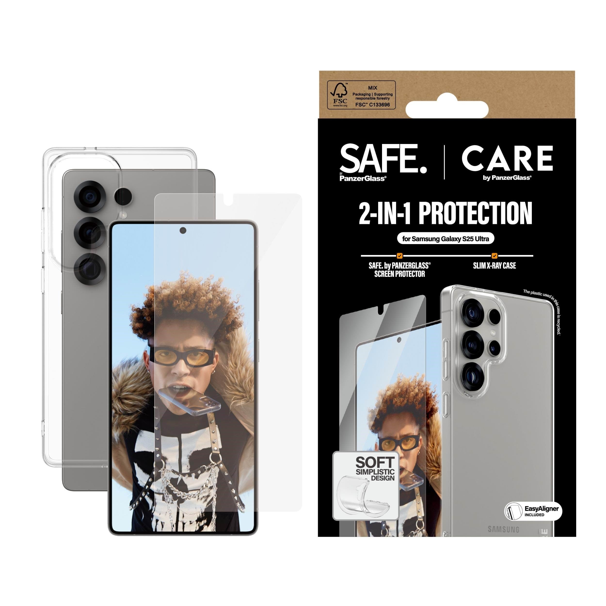 Care by Panzerglass Fashion 2-in-1 Bundle Samsung Galaxy S25 Ultra - Handys Schutzfolie