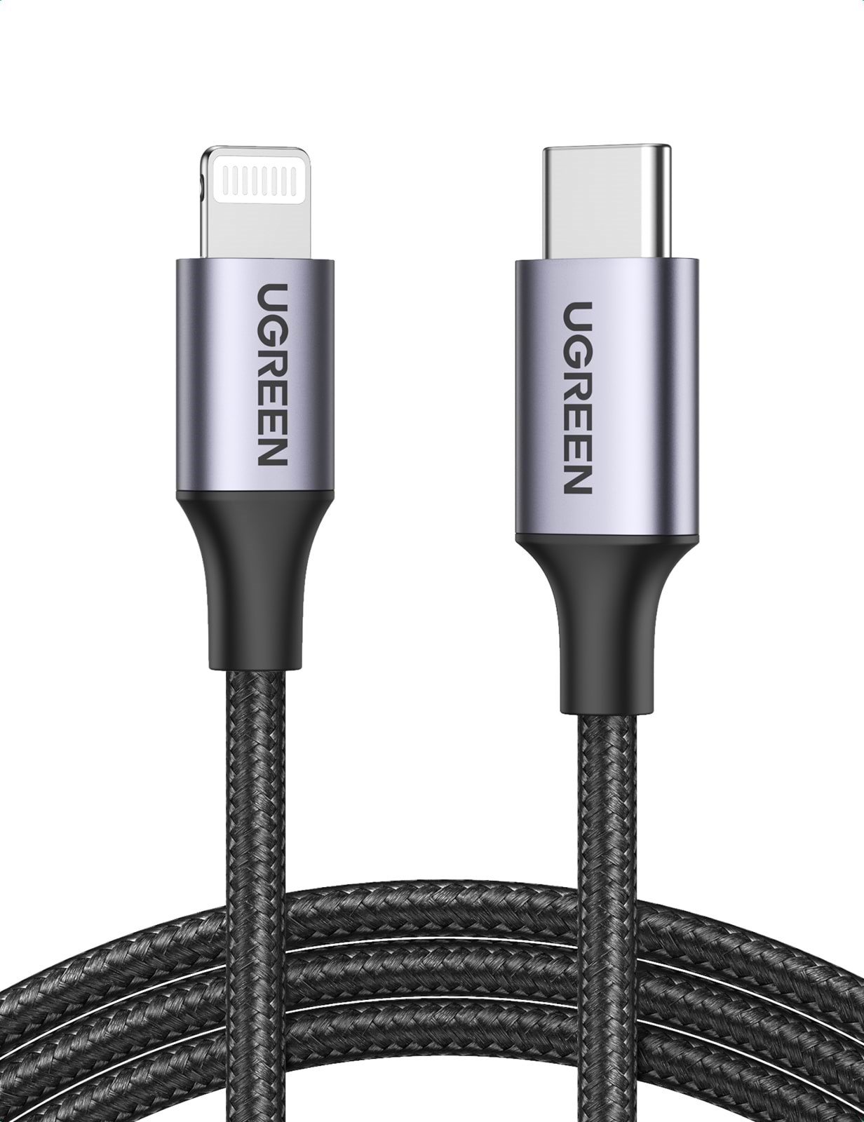 Ugreen Usb-c Lightning - 1m - Schwarz - Usb Kabel 60759-ug