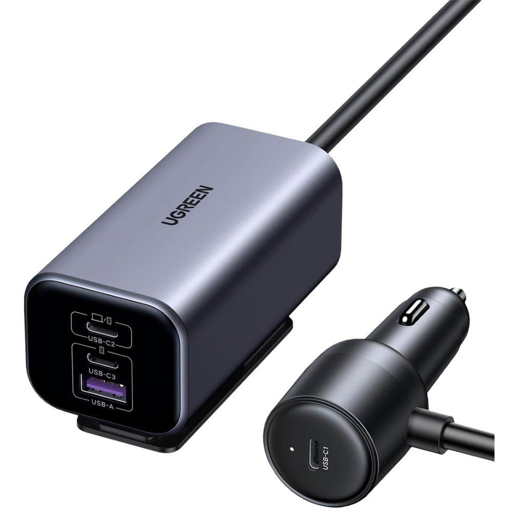 Ugreen 150w 4-port Gan Fast Car Charger - Handys Adapter Und Ladegeraete