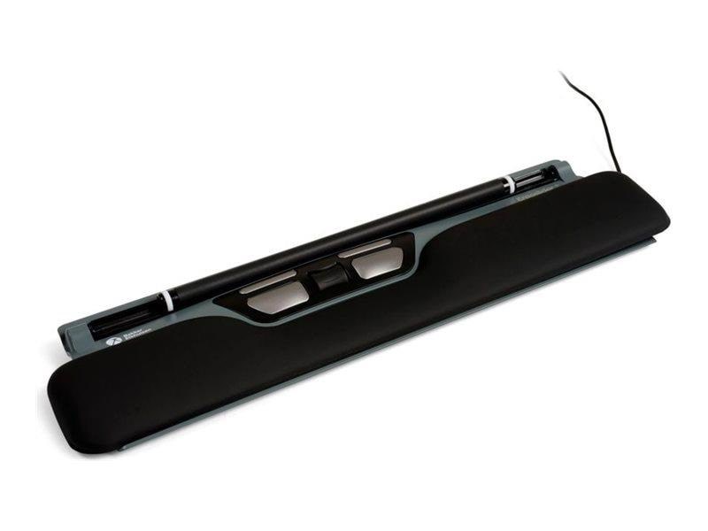 Bakker Elkhuizen Ergoslider Plus - Central Pointing Device - Universal - Usb - Black Dark Grey Yellow - Zentrales Zeigegerät (Grau) - Maus