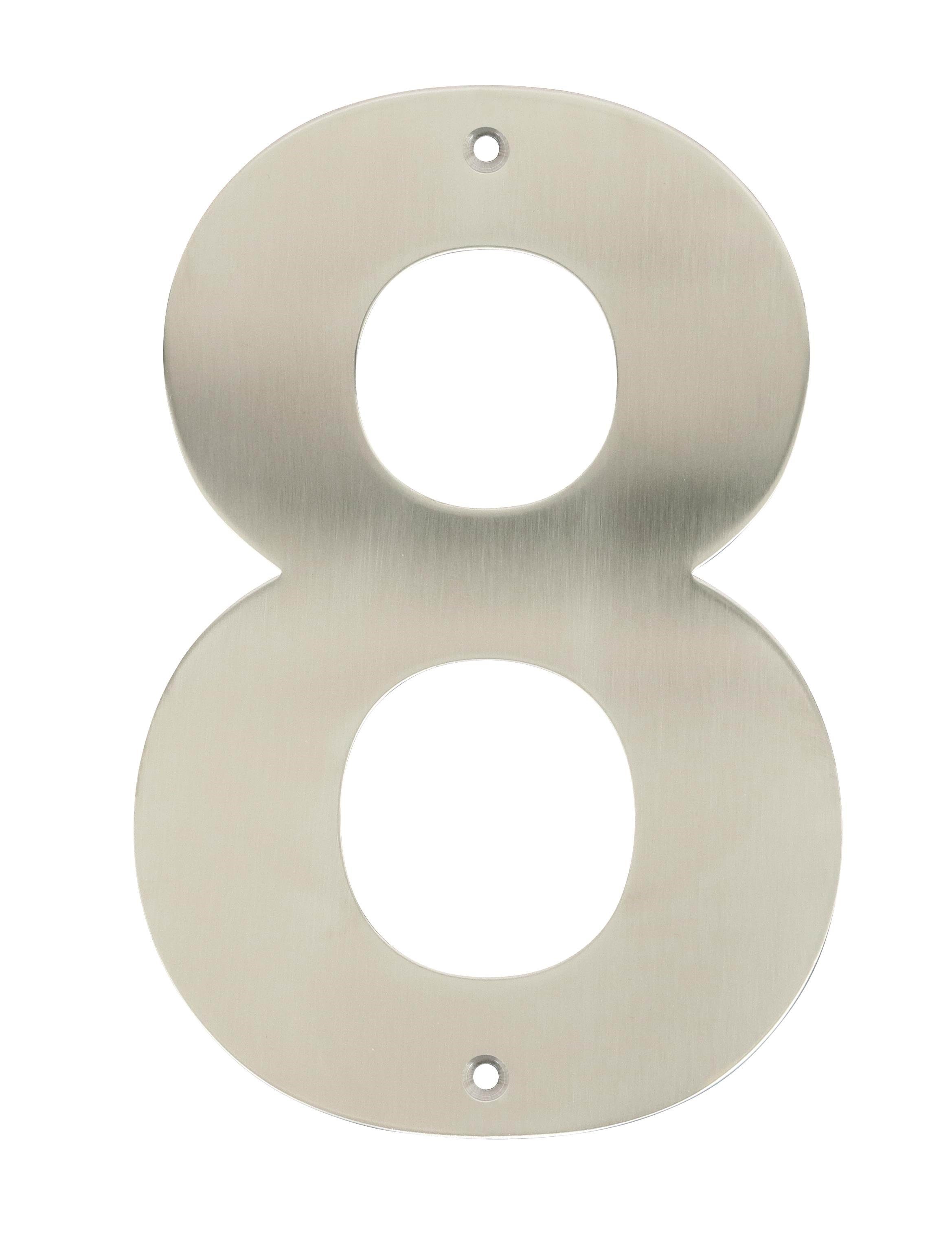 Home>it House Number 8 Stainless Steel - Halterungen Scharniere 13026