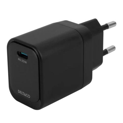 Deltaco Usb-c Wall Charger - Handys Adapter Und Ladegeraete Usbc-ac151