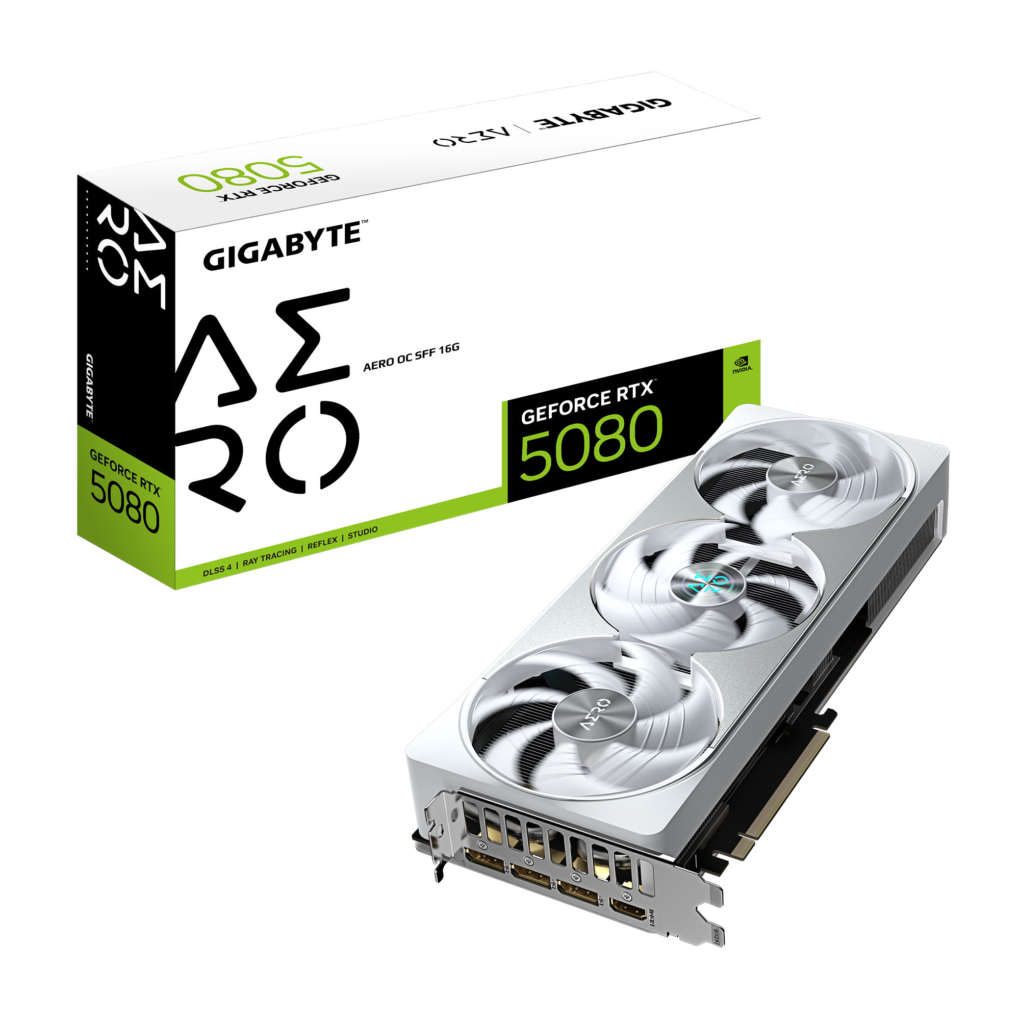 Gigabyte Geforce Rtx 5080 Aero OC - 16gb Gddr7 Ram - Grafikkarte