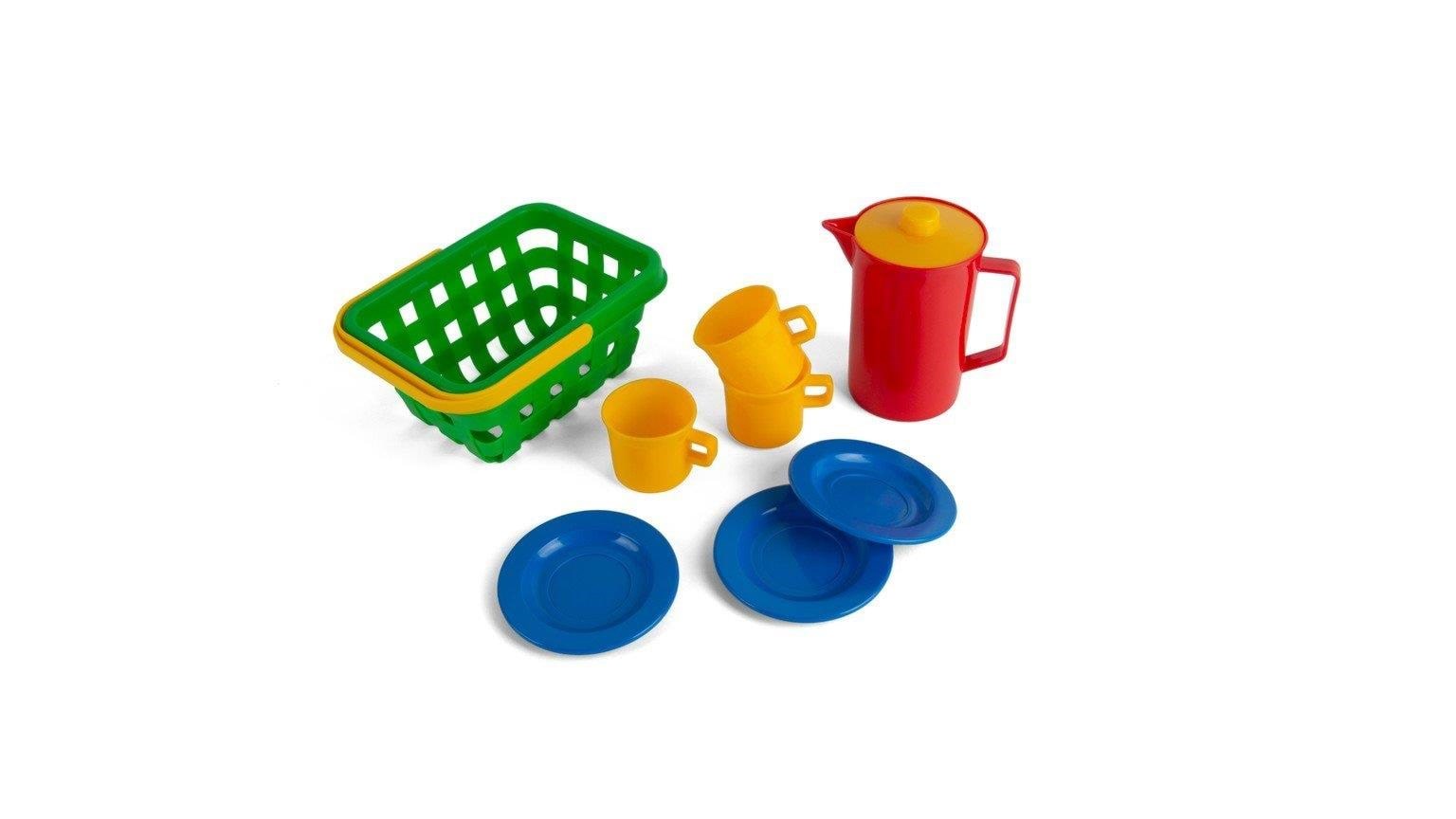 Dantoy Classic - Coffee And Picnic Set - 9 Pieces - Spielkueche Zubehoer