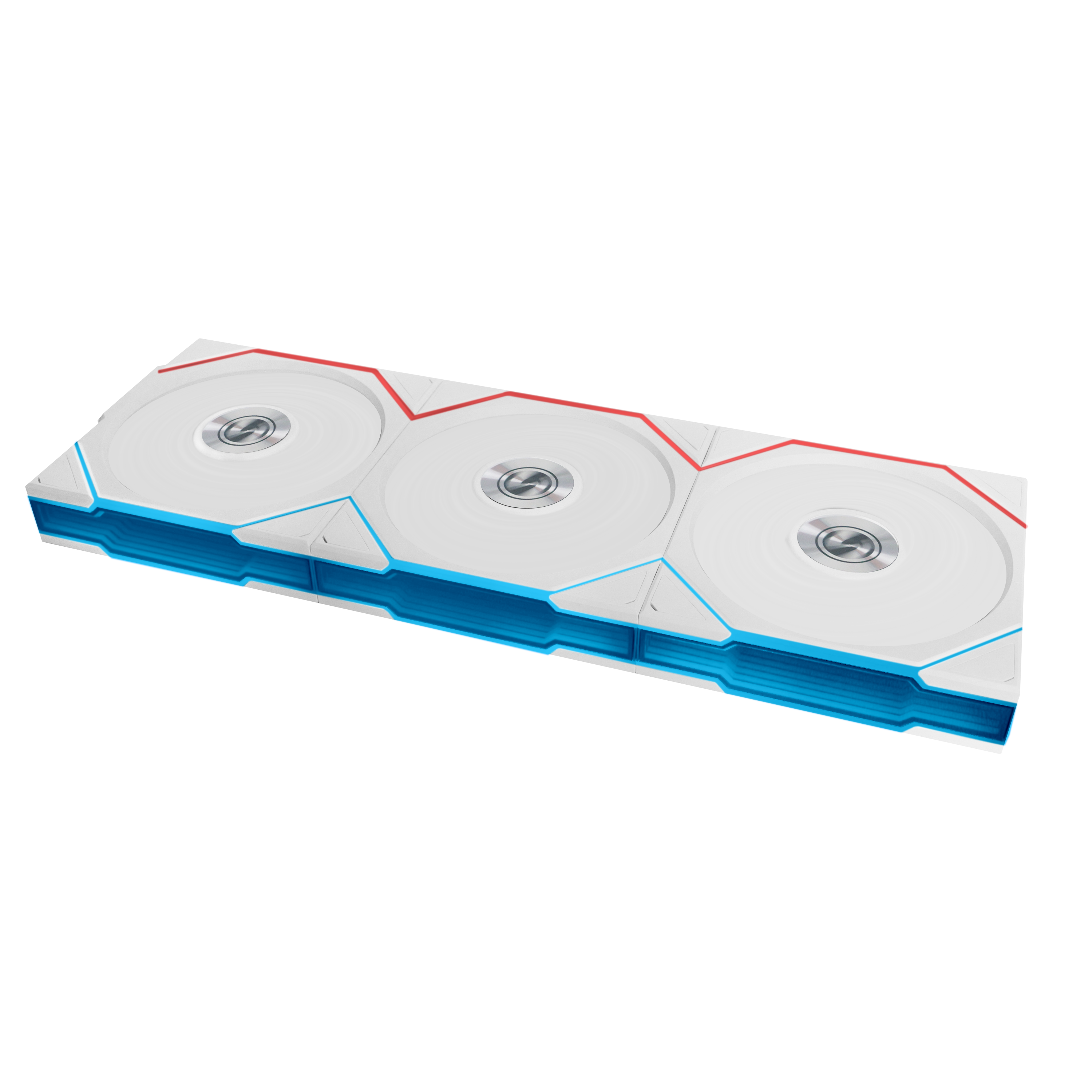 Lian Li Uni Fan TL Wireless 3-pack - Gehäuselüfter - 120mm - Weiß - 33 Dba - Gehaeuseluefter