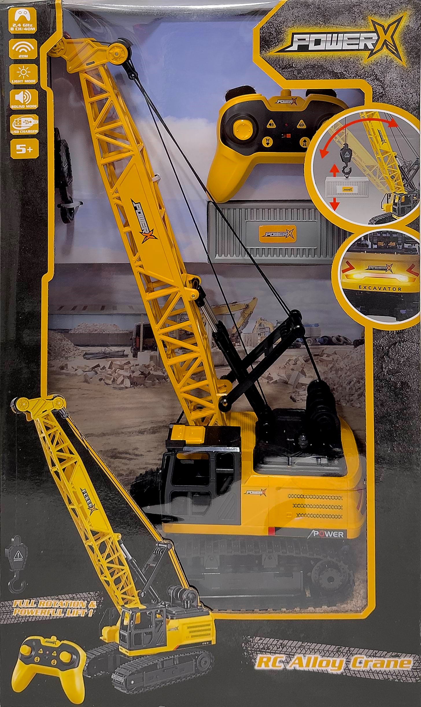 Power X RC Crane - Spielzeug 20297