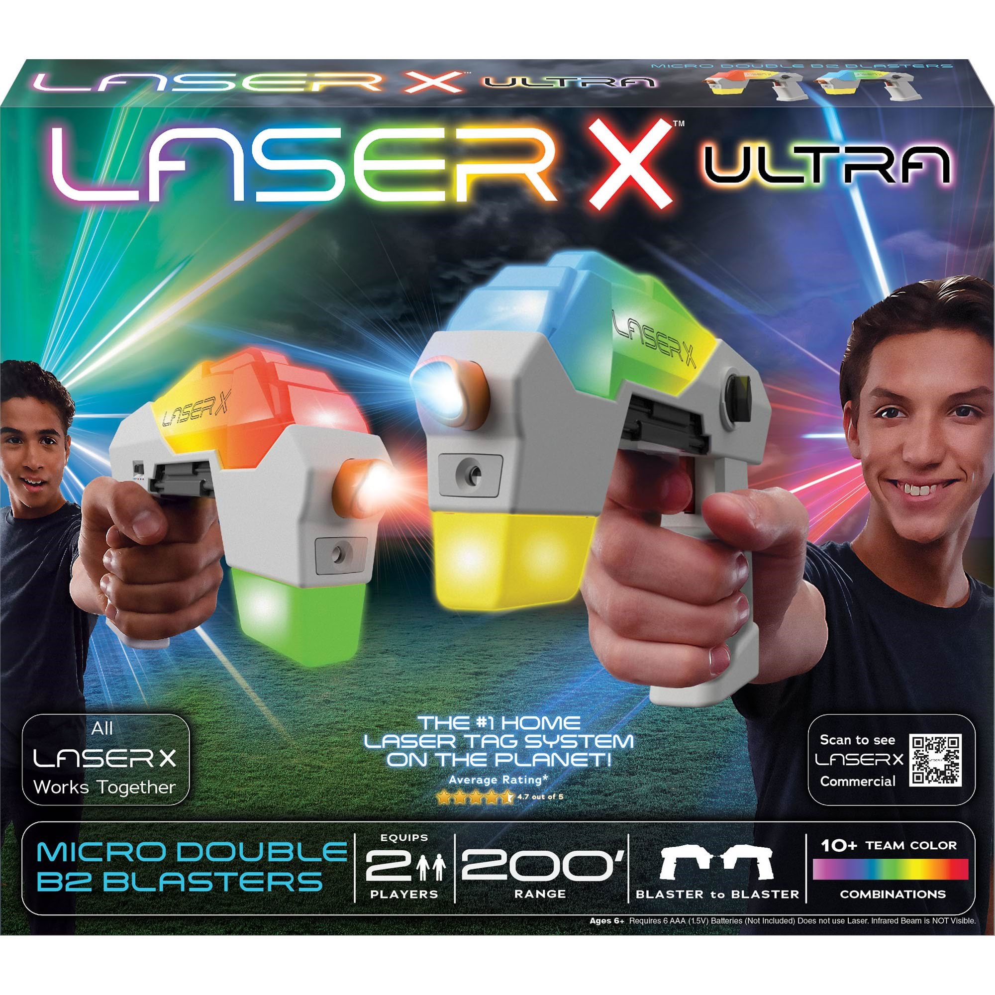 Laser X Ultra Micro Double B2 Blasters - Spielzeugwaffen 20333